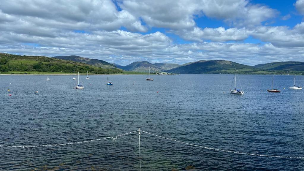 Beautiful Upper Apartment/Stunning Sea Views, Isle Of Bute Port Bannatyne Dış mekan fotoğraf