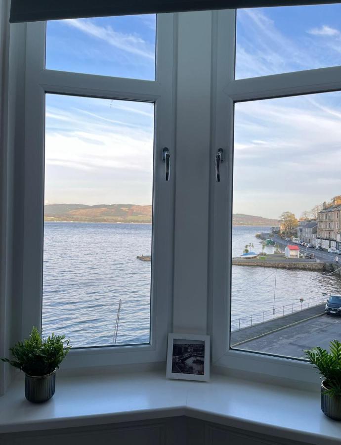 Beautiful Upper Apartment/Stunning Sea Views, Isle Of Bute Port Bannatyne Dış mekan fotoğraf